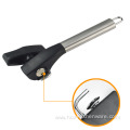 Stainless steel manual safety smooth edge can opener